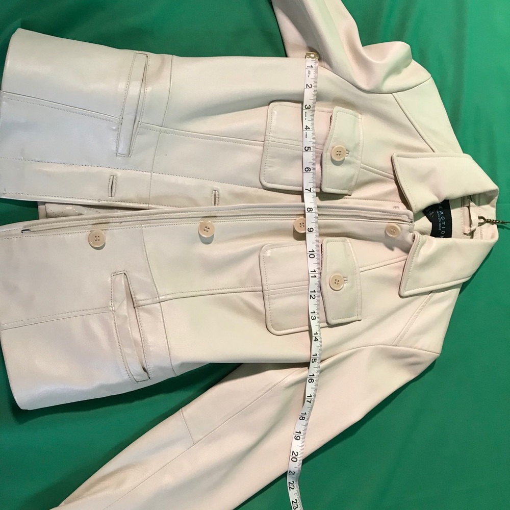 Kenneth Cole Reaction leather jacket - Picture 8 of 8